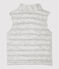 Blouson sans manche tubique bébé gris BELUGA CHINE
